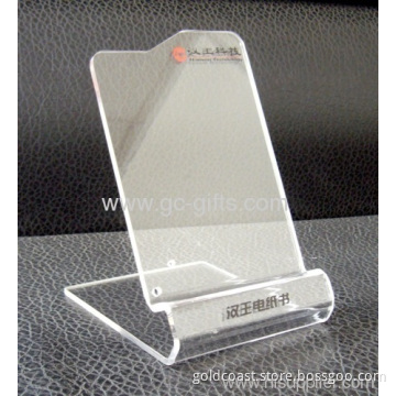Bent Acrylic Mobile Display Stands 